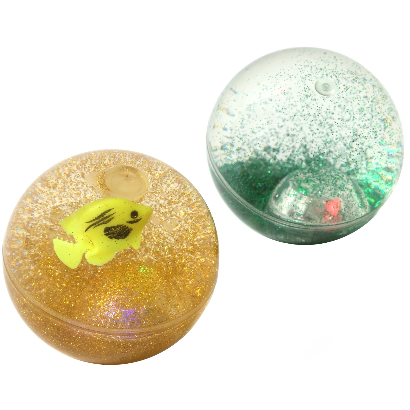 Bouncy Glitter Light Up Balls | Sensory Processing Toy | Fun