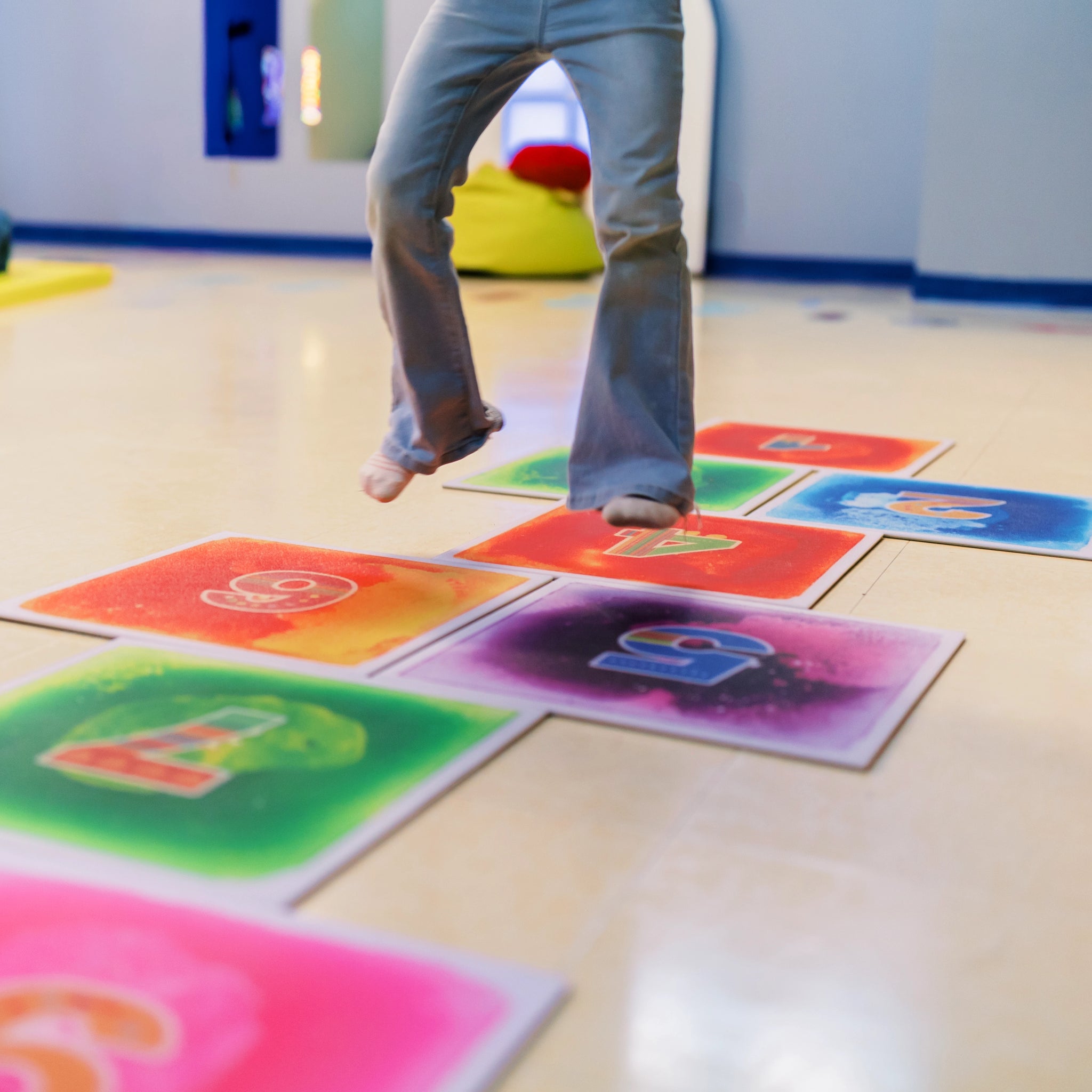 Hopscotch Gel Floor Tiles