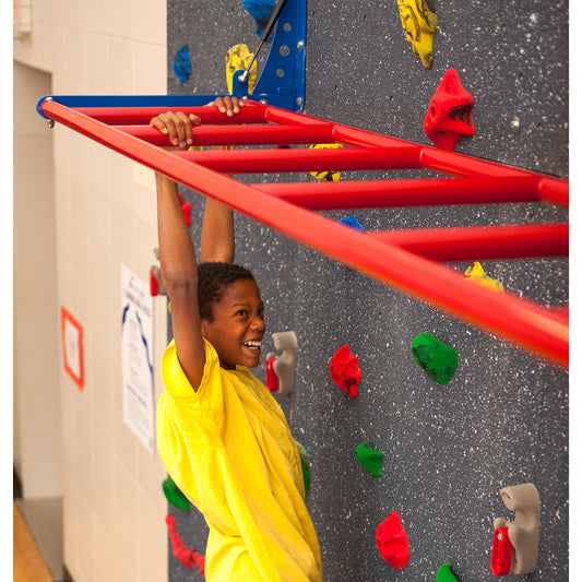 red Monkey Bars 8’L x 2’W