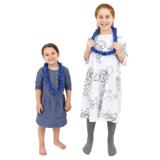 Two girls wearing the Tough Terry Bands