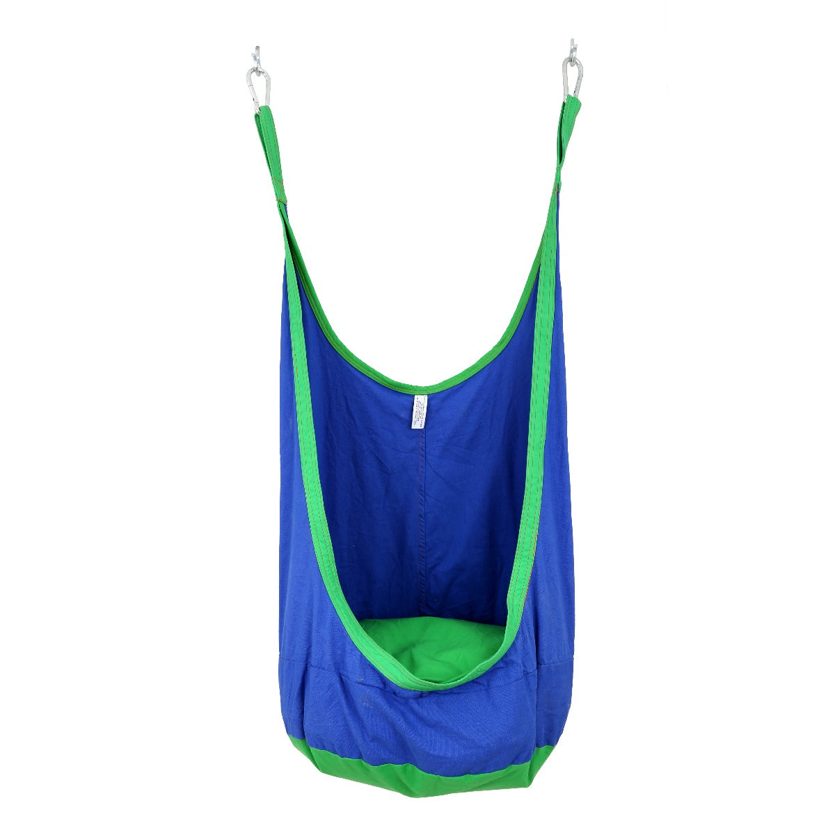 Cocoon Climbing Swing in bue and green