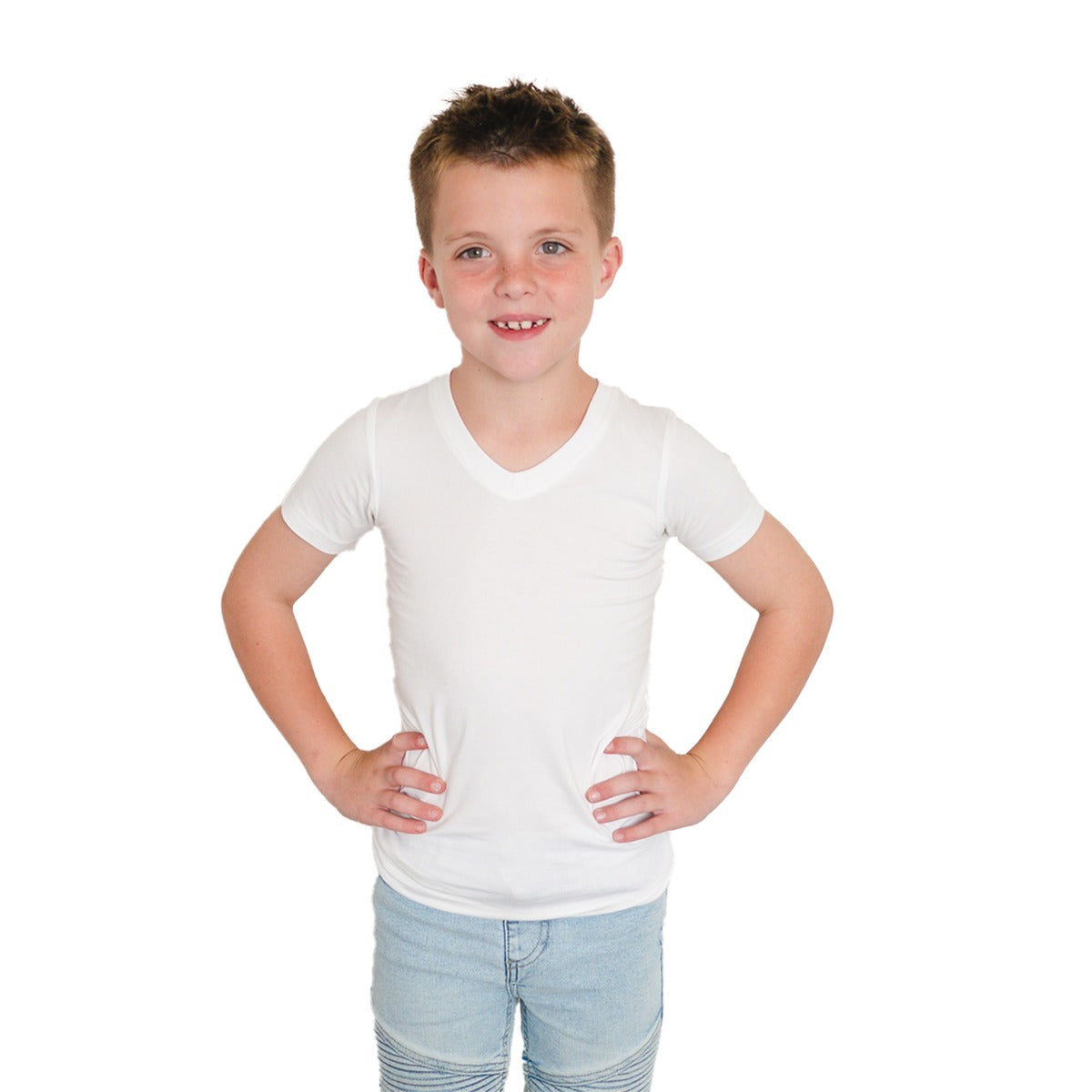 V-Neck Hug Tee | Fun & Function