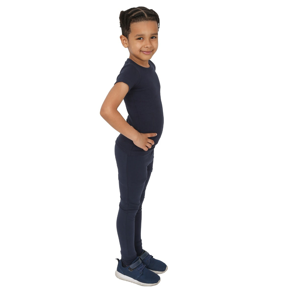 Boy wearing the Sensory Compression Joggers