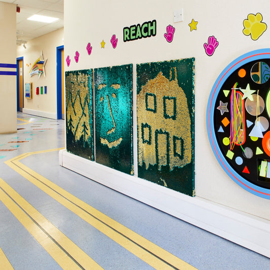 Sensory Hallway with Sensory Wall Panels