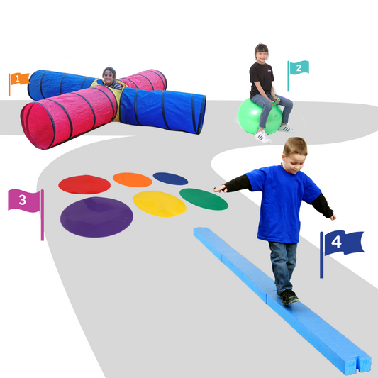 Tricky Track Obstacle Course