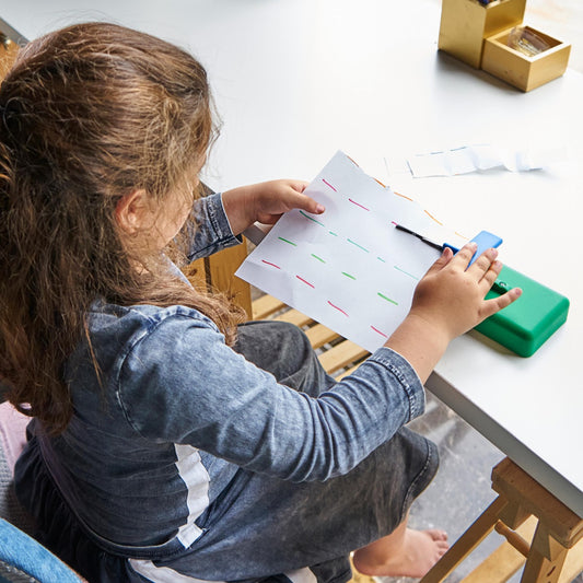 Mounted Table Top Scissor - Plastic Base