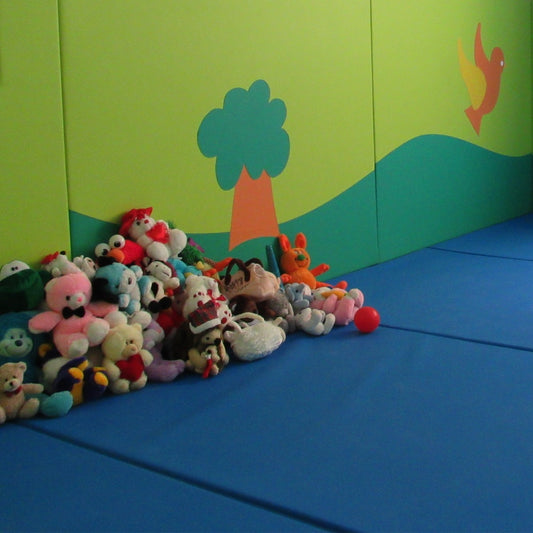 blue Custom Floor Mats