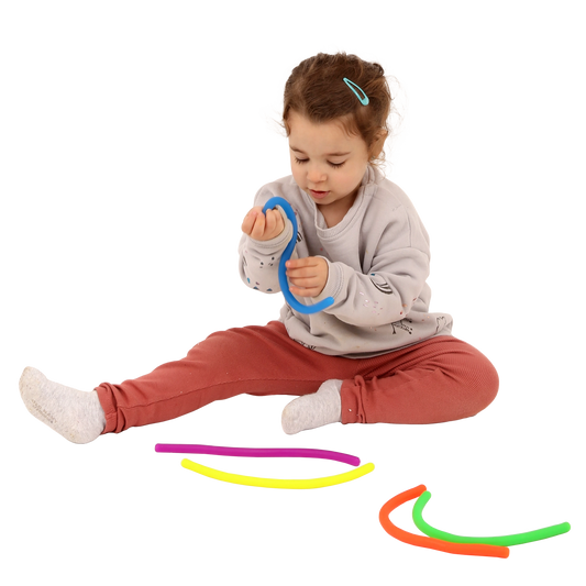Stretchy Sensory Fidget Strings - Set of 5