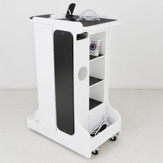 Full view of the Mobile Sensory Cart