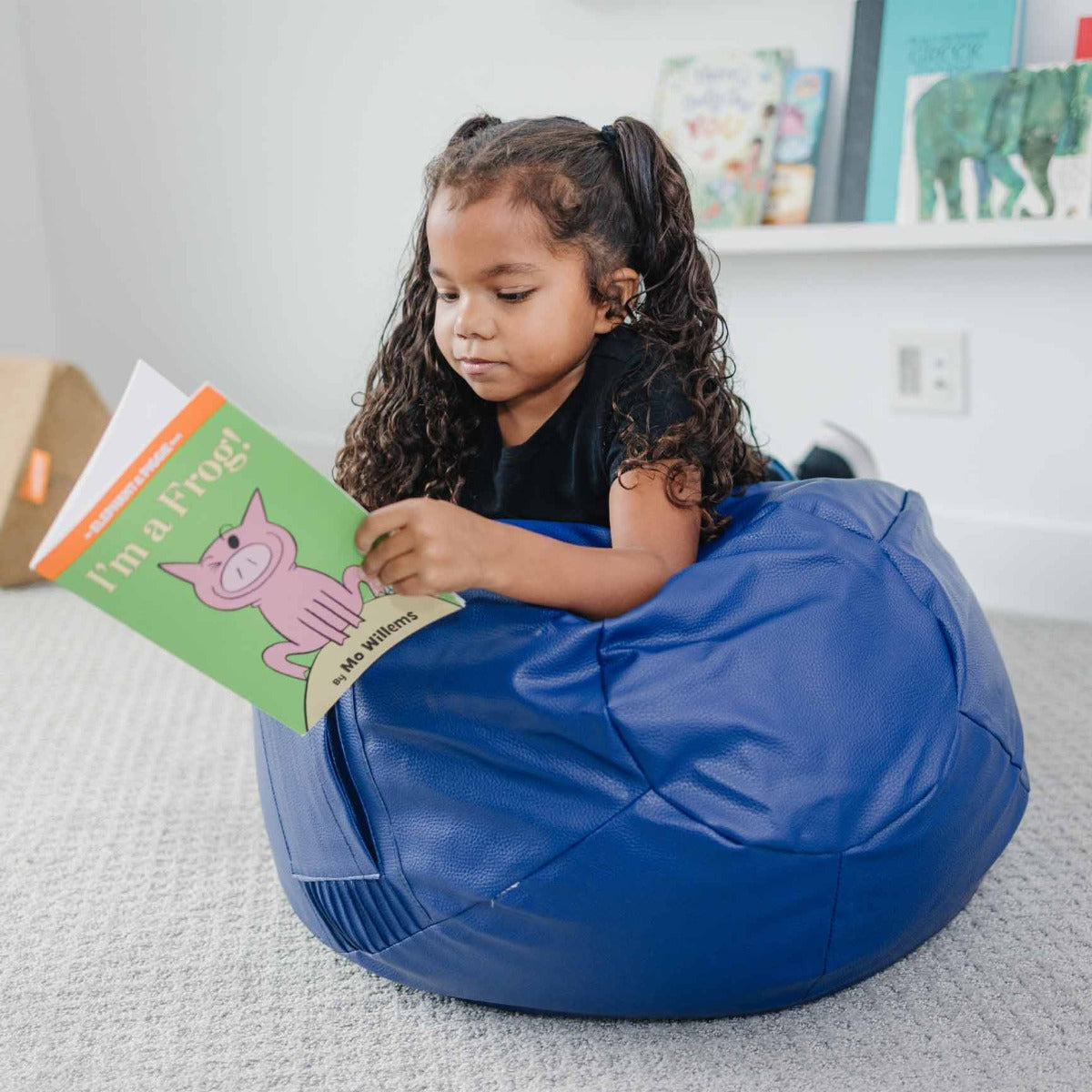 Tough and Textured Bean Bag Chair