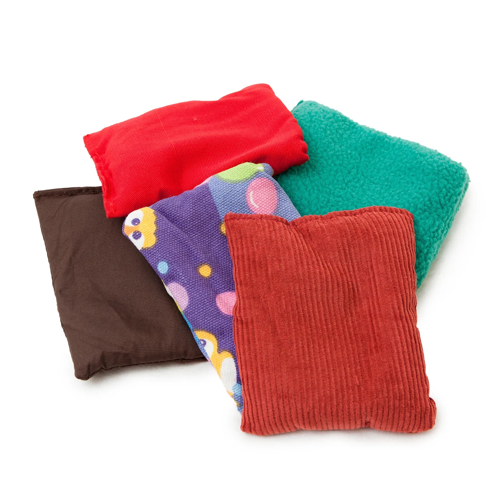 Weighted Tactile Bean Bags - Set of 5