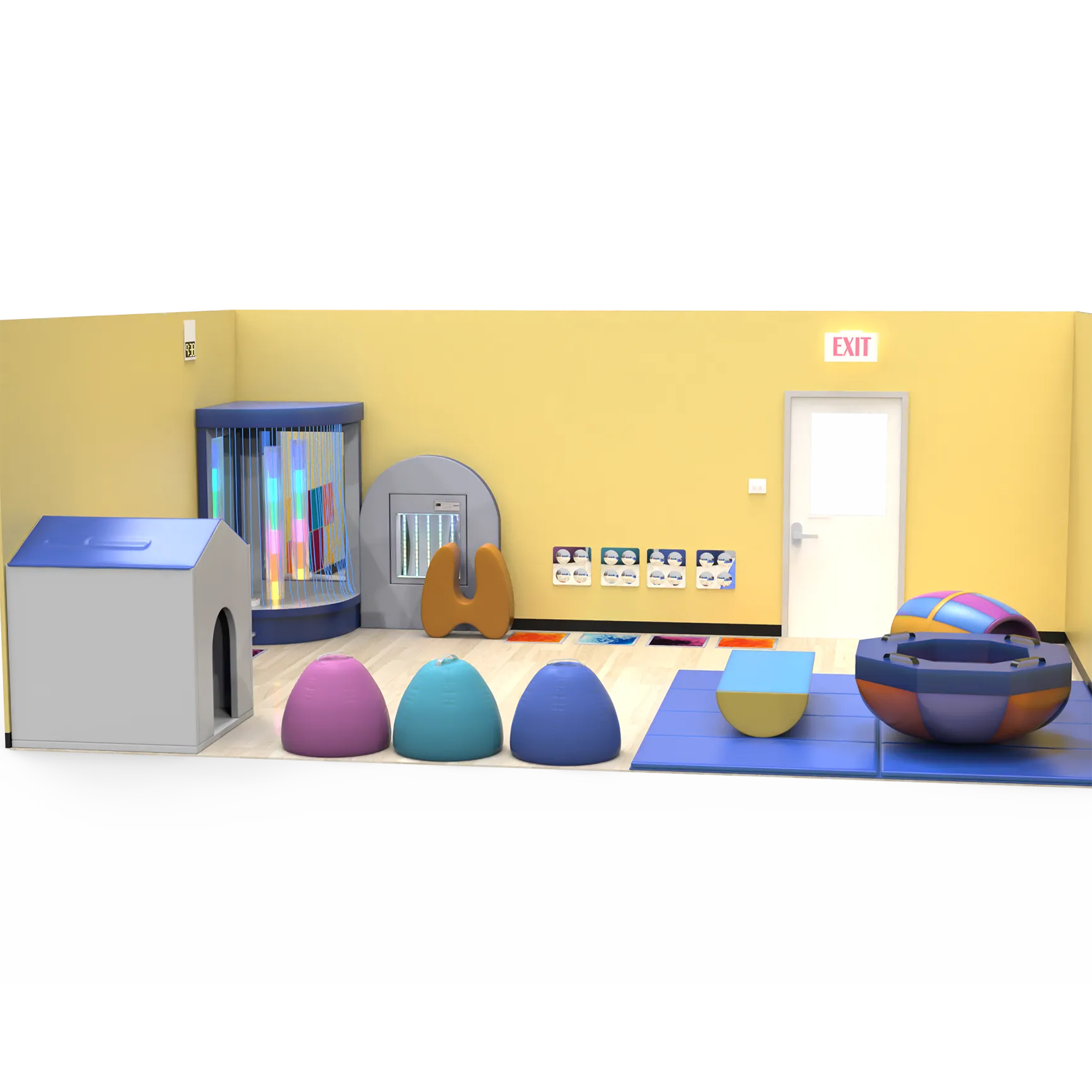 Elementary School Sensory Room Premium - Classic