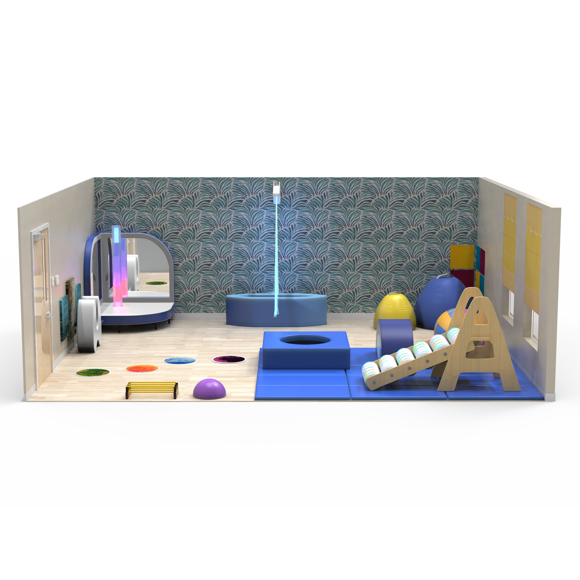 Elementary School Sensory Room Premium - Hybrid