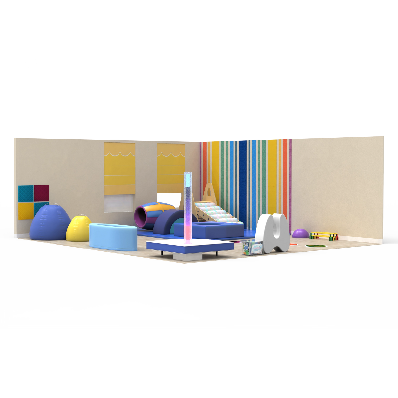Elementary School Sensory Room Premium - Hybrid