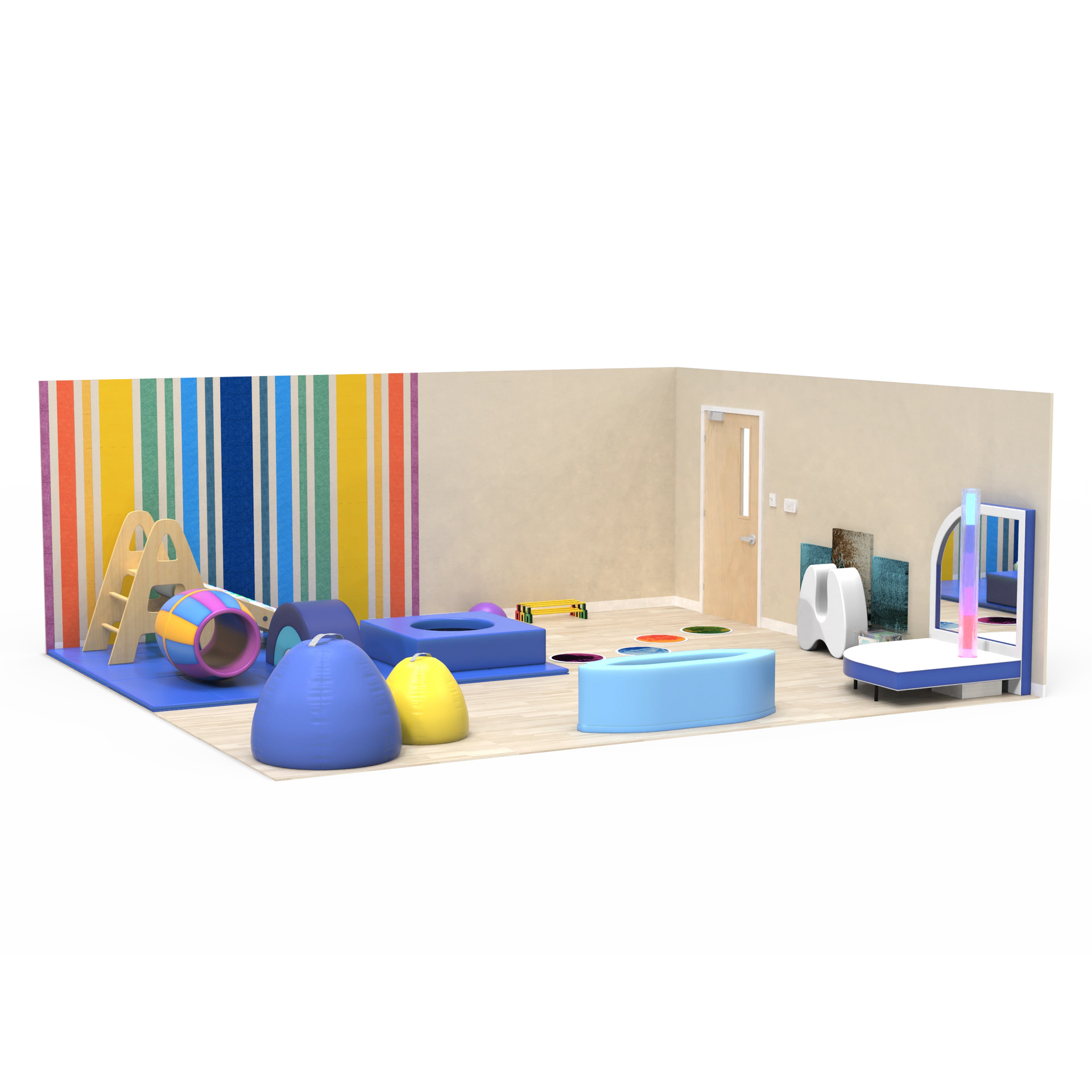 Elementary School Sensory Room Premium - Hybrid
