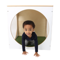 Child playing inside the ElevatED™ Play House Cube