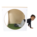 Child climbing out of the ElevatED™ Play House Cube