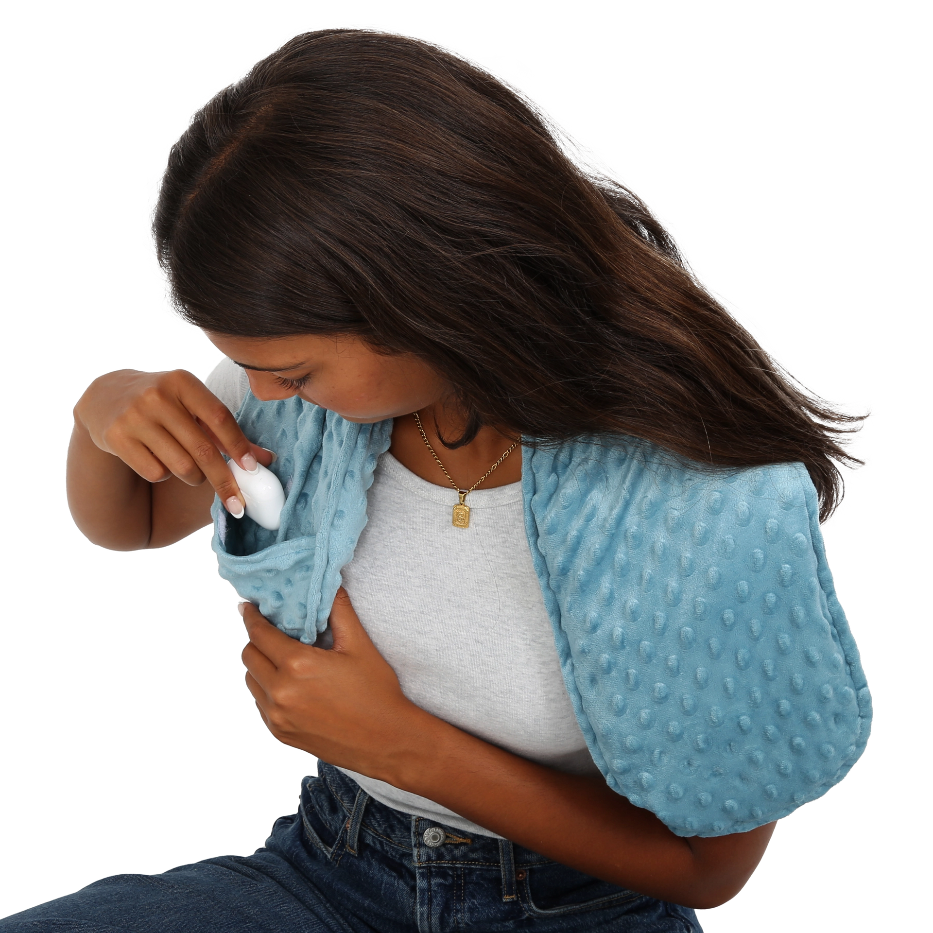 Minky Weighted Shoulder Wrap