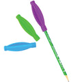 Pencil Toppers - blue, green and purple