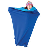 Girl using the Hug Sleeping Bag™ - Body Sock