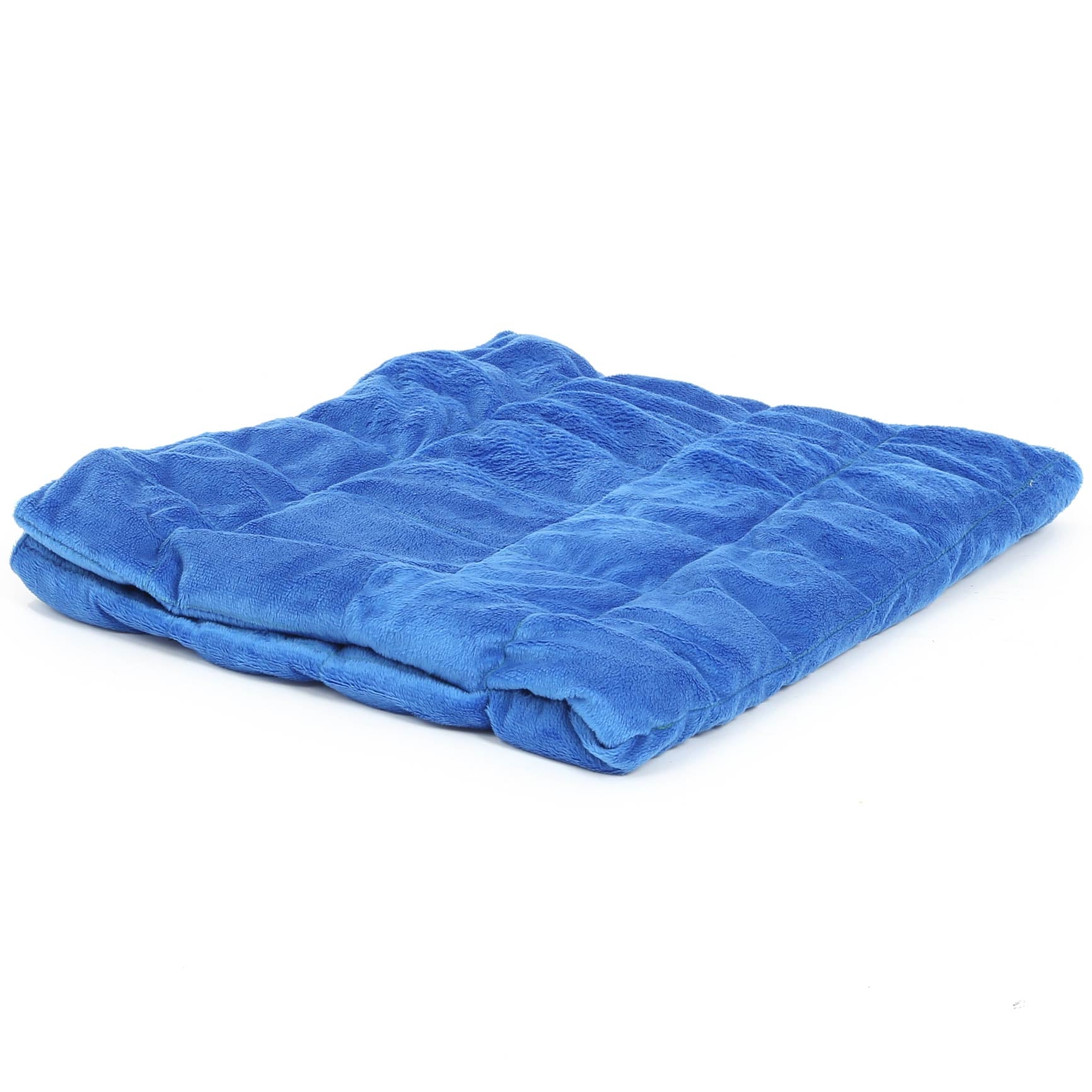 blue Soft Plush Weighted Blanket