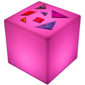 pink LimeLite™ LED Cube