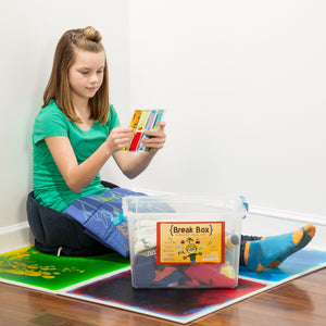 Girl using the Boundary Wiggle Seat