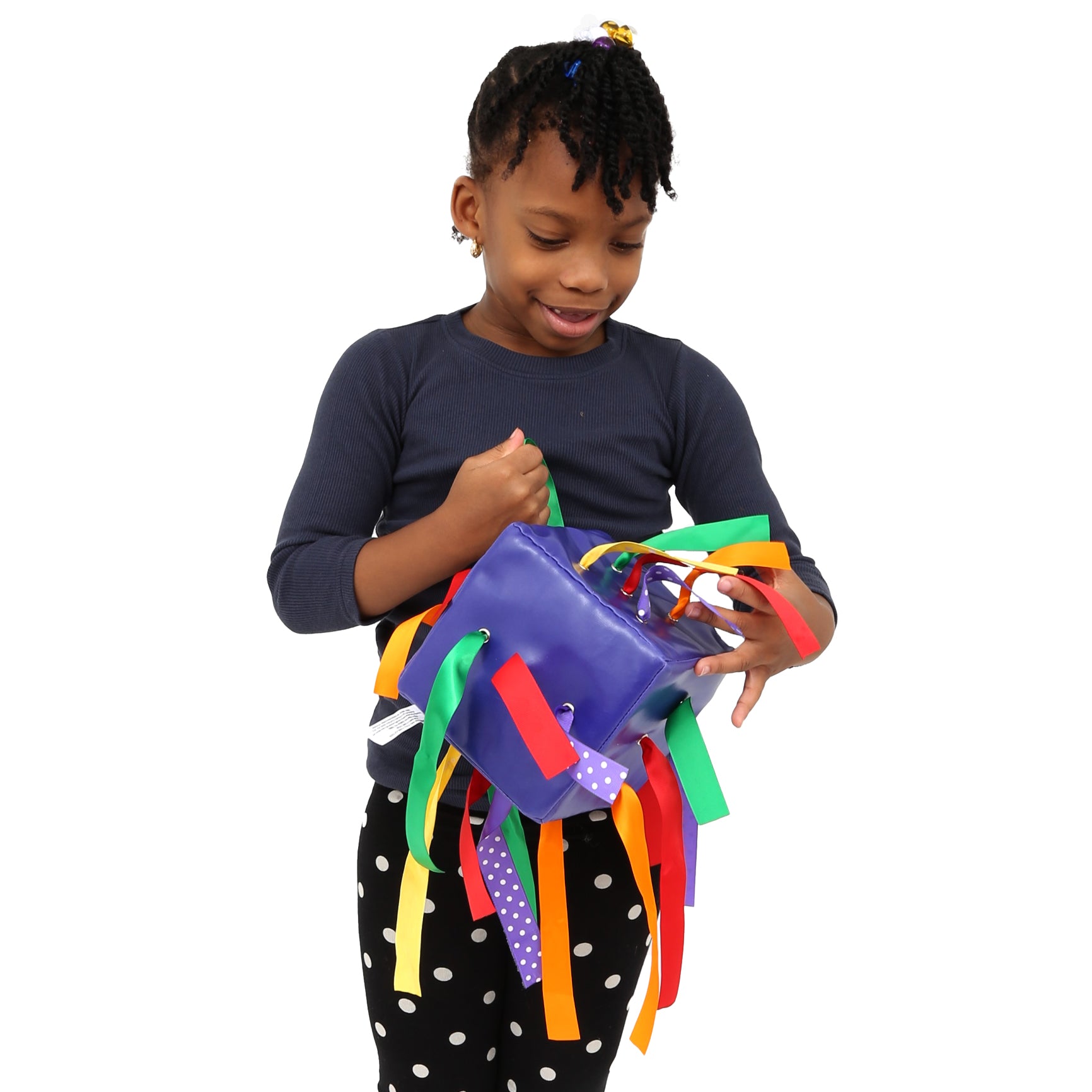 Ribbon Push and Pull Cube - Wipe Clean