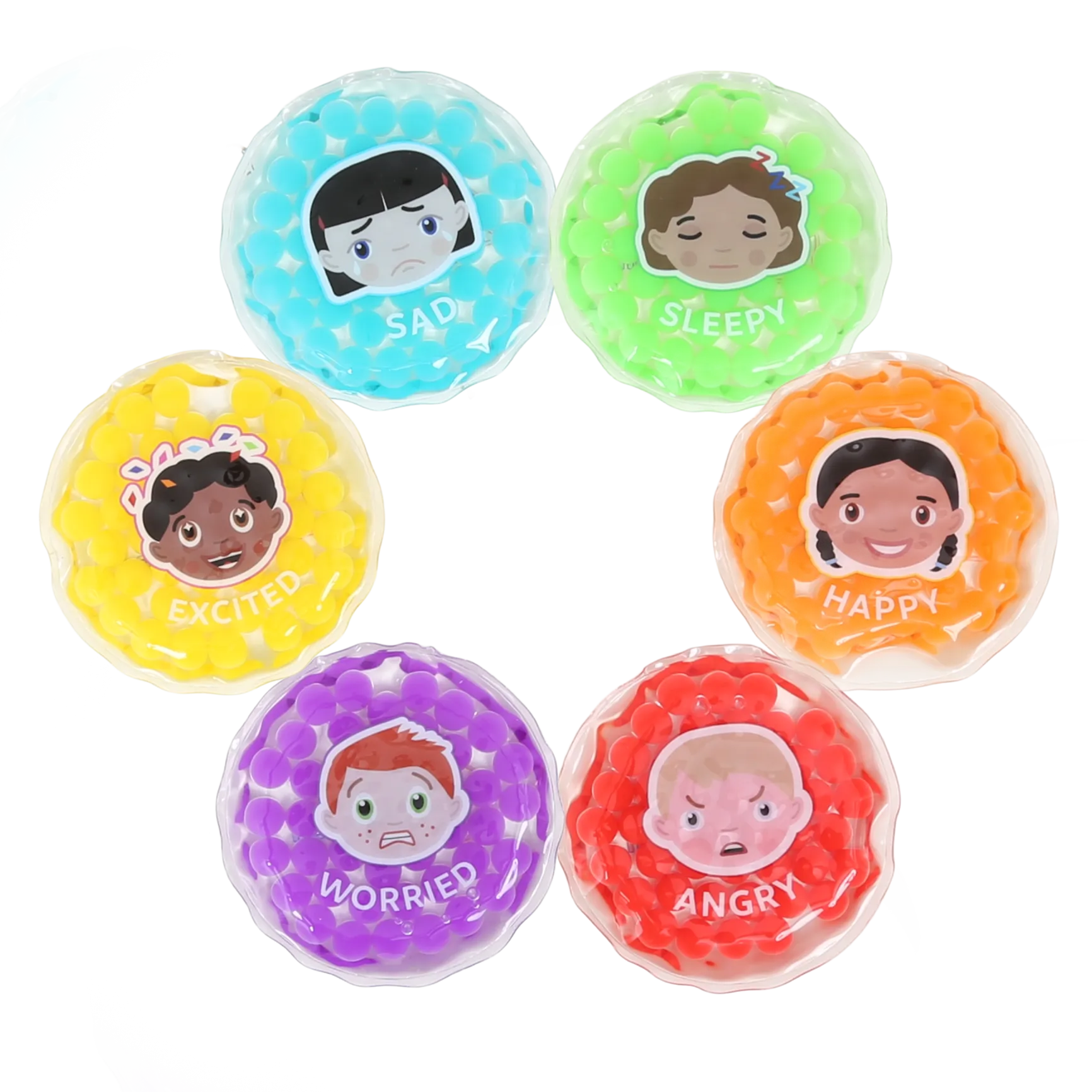 Feelings Fidget - Set of 6