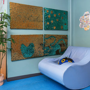 Sequin Wall Panel