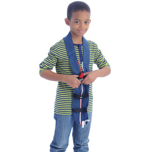 Child with Blast Off! Zipper Trainer™