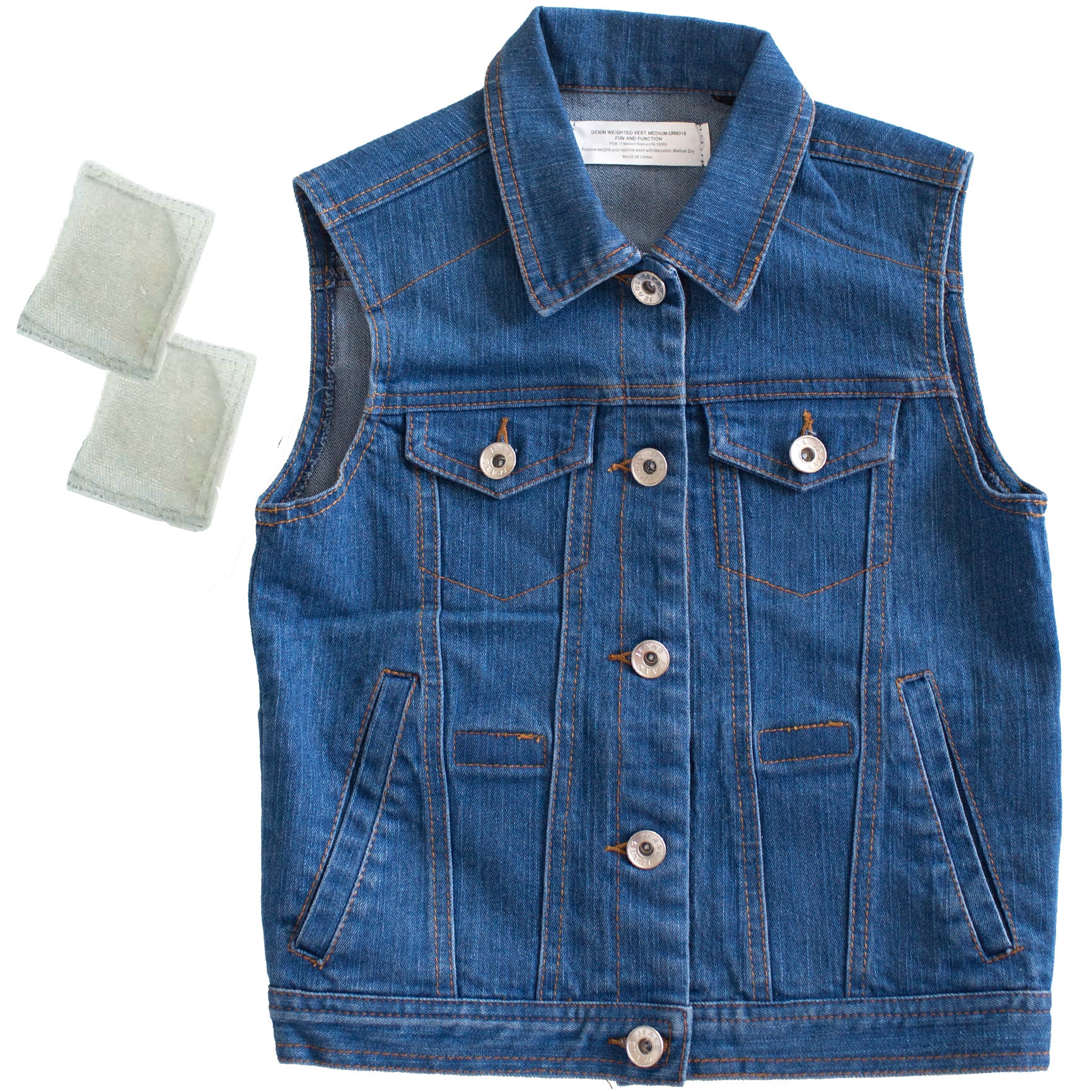 Denim Weighted Vest