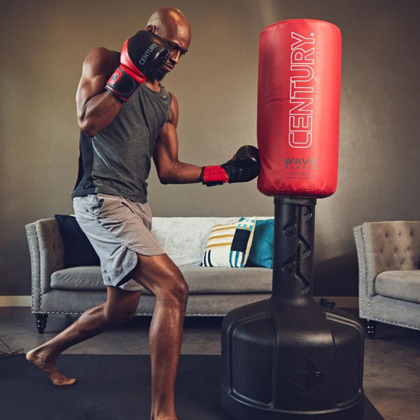 Wavemaster Punching Bag and Gloves