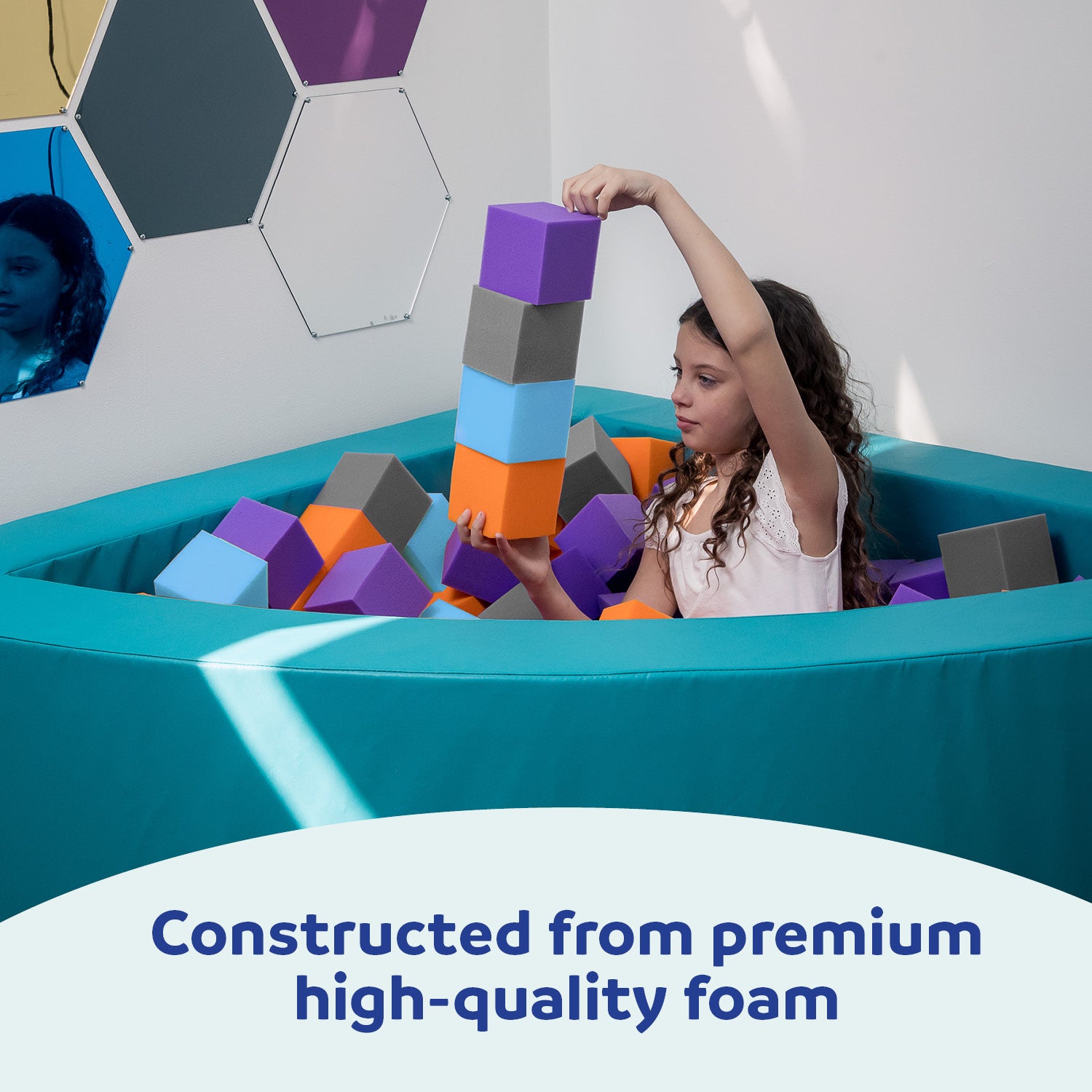 Foam Cubes - Set of 150