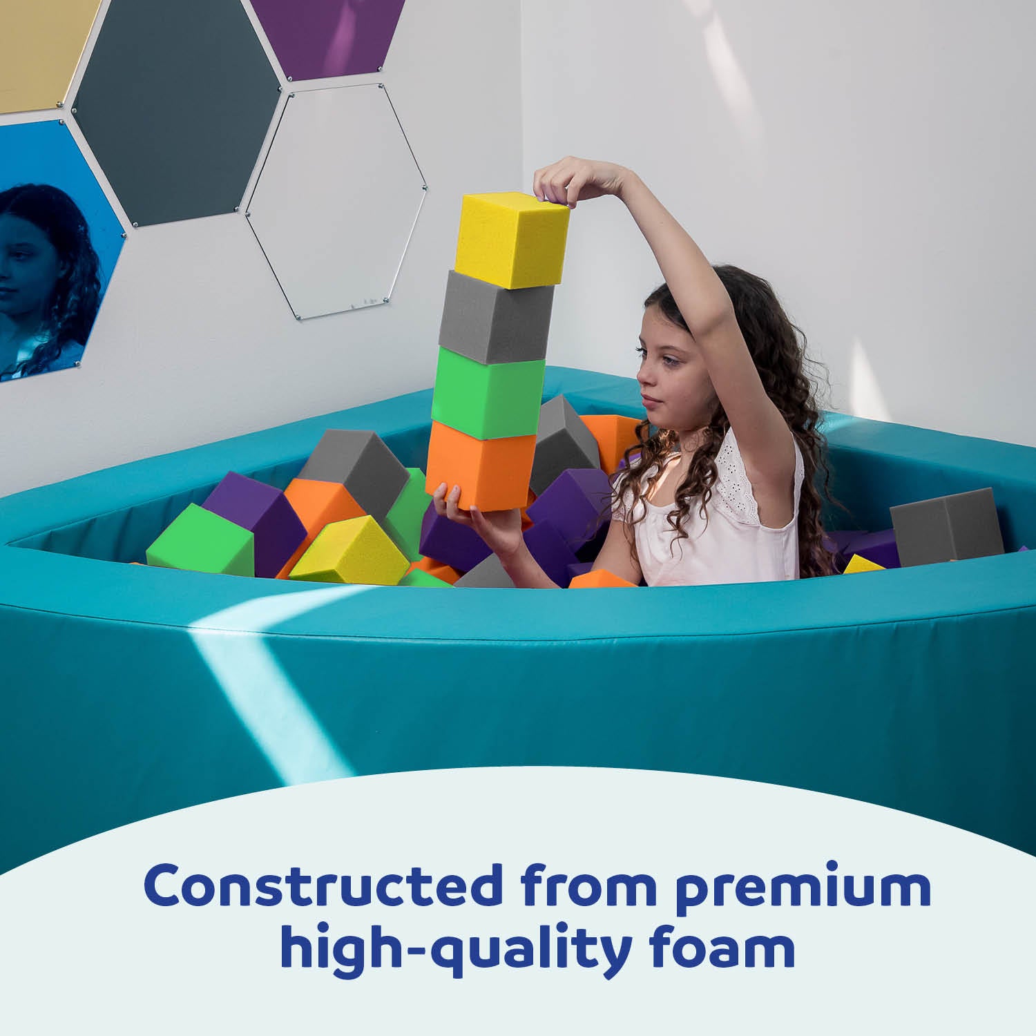 Foam Cubes - Set of 150
