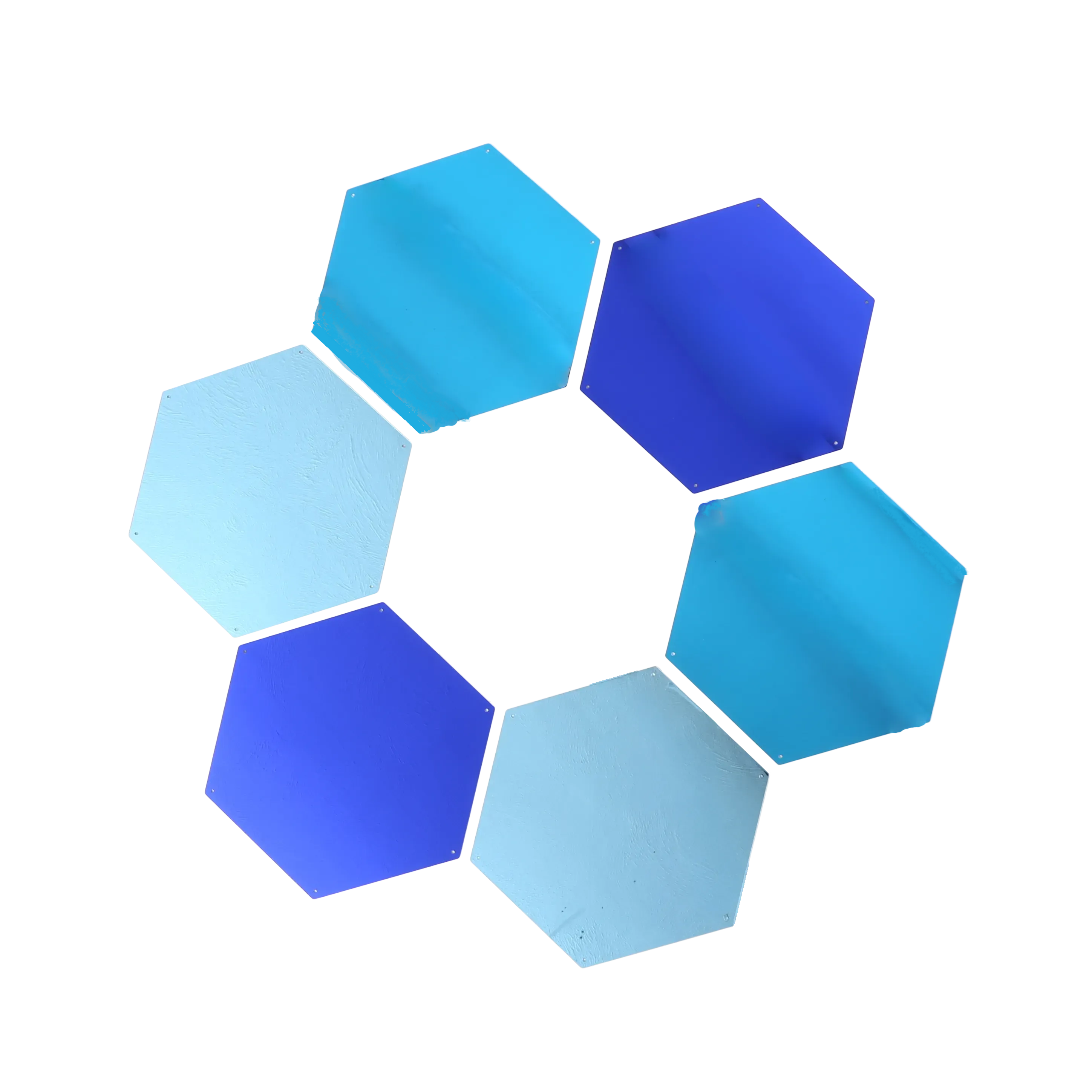 Honeycomb Mirrors - Set of 6
