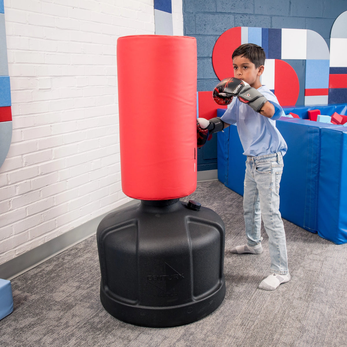 Wavemaster Punching Bag and Gloves