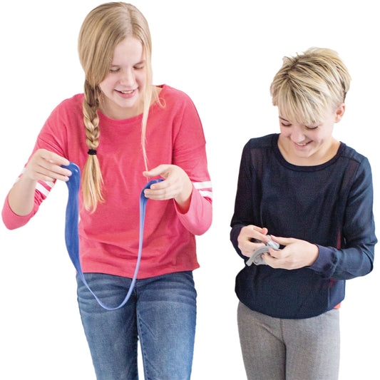 Children playing with the Emotions Putty