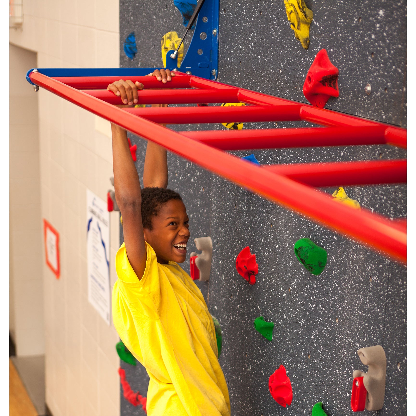 red Monkey Bars 8’L x 2’W