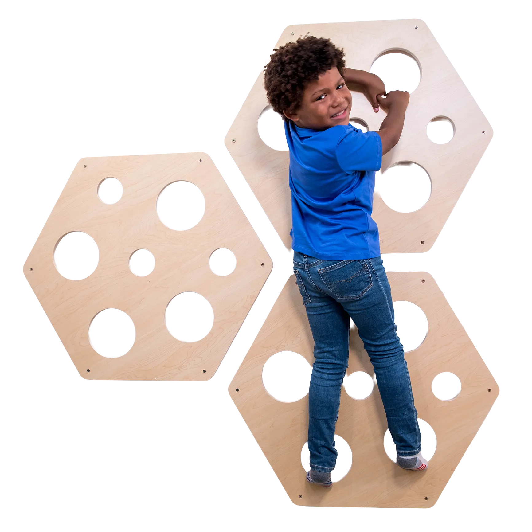 Honeycomb Climbing Panels - Set of 3