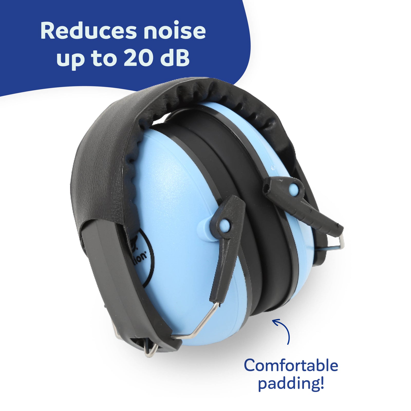 Noise Reduction Headphones - Blue