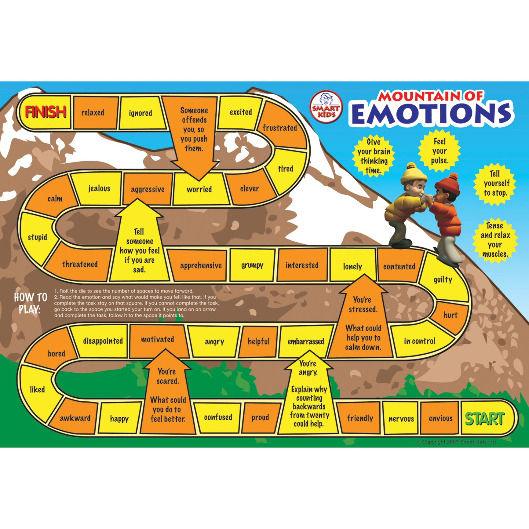 Social Skills Board Games - Emotions