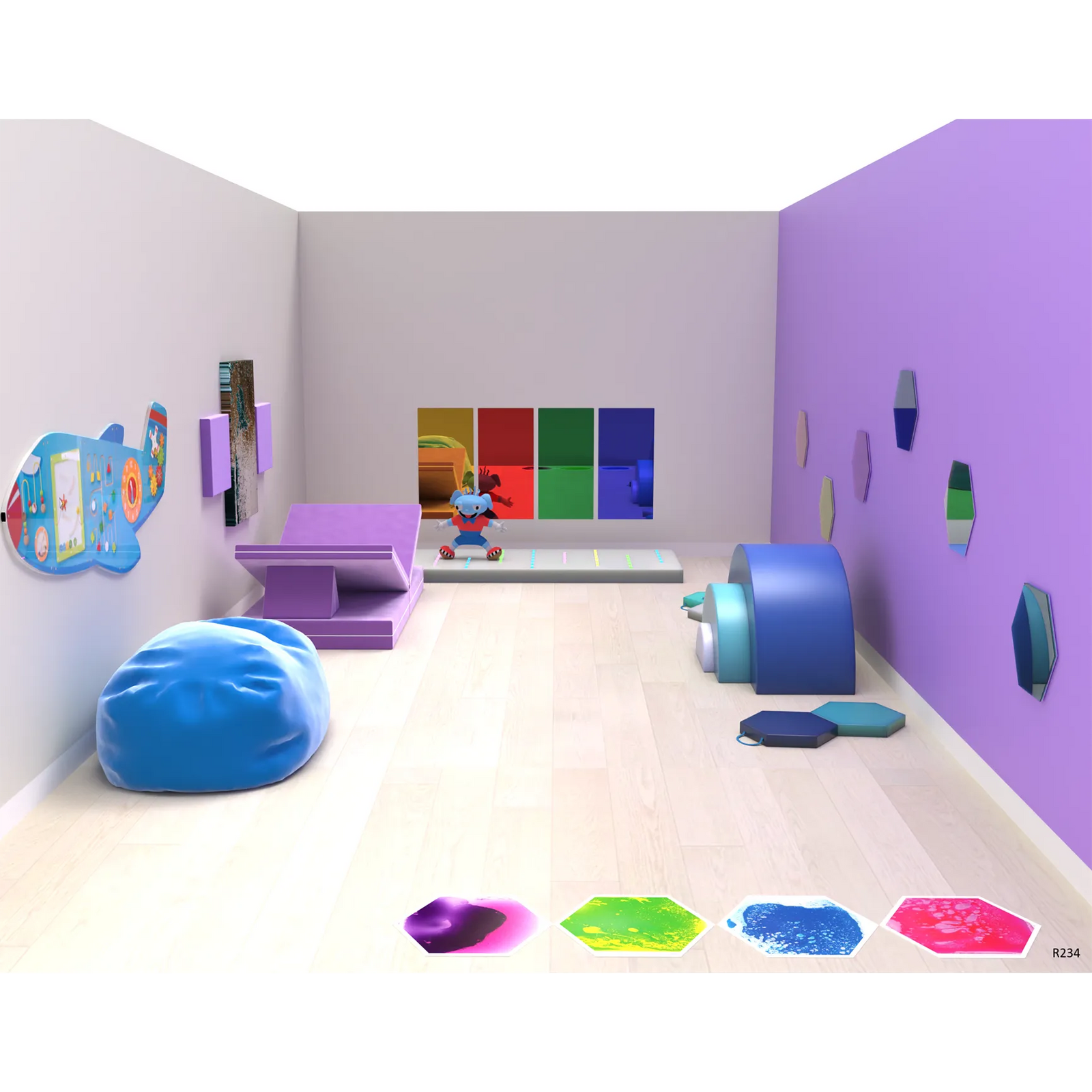 Elementary School Sensory Room - Basic