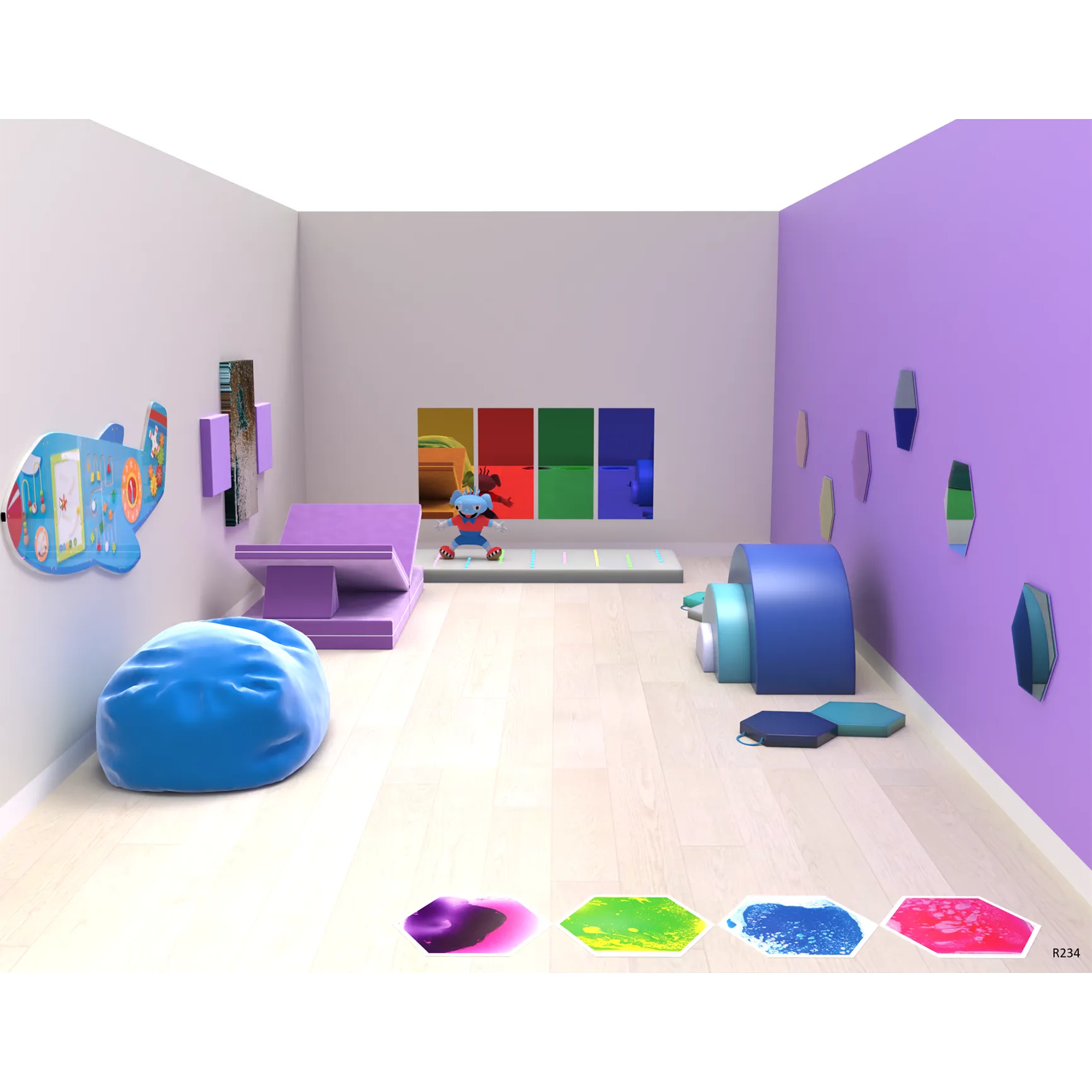 Elementary School Sensory Room - Basic