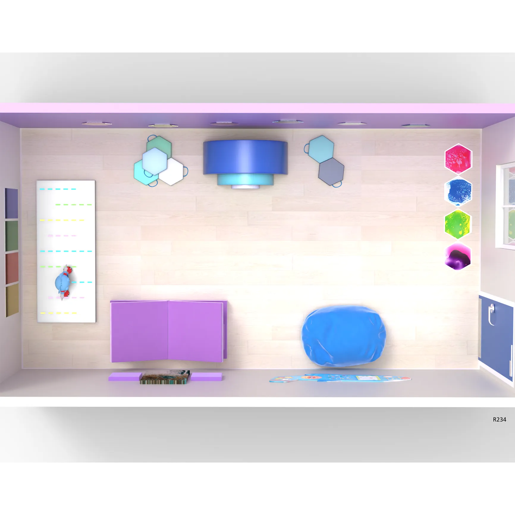 Elementary School Sensory Room - Basic