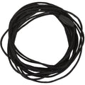 Silky black necklace cords