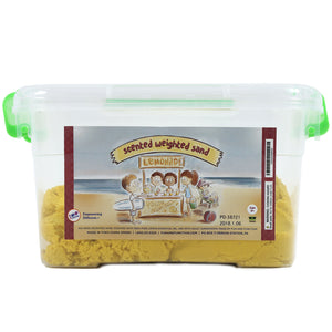 Container of Scented Weighted Sand