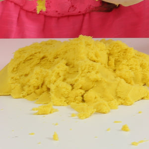 Scented Weighted Sand on the table