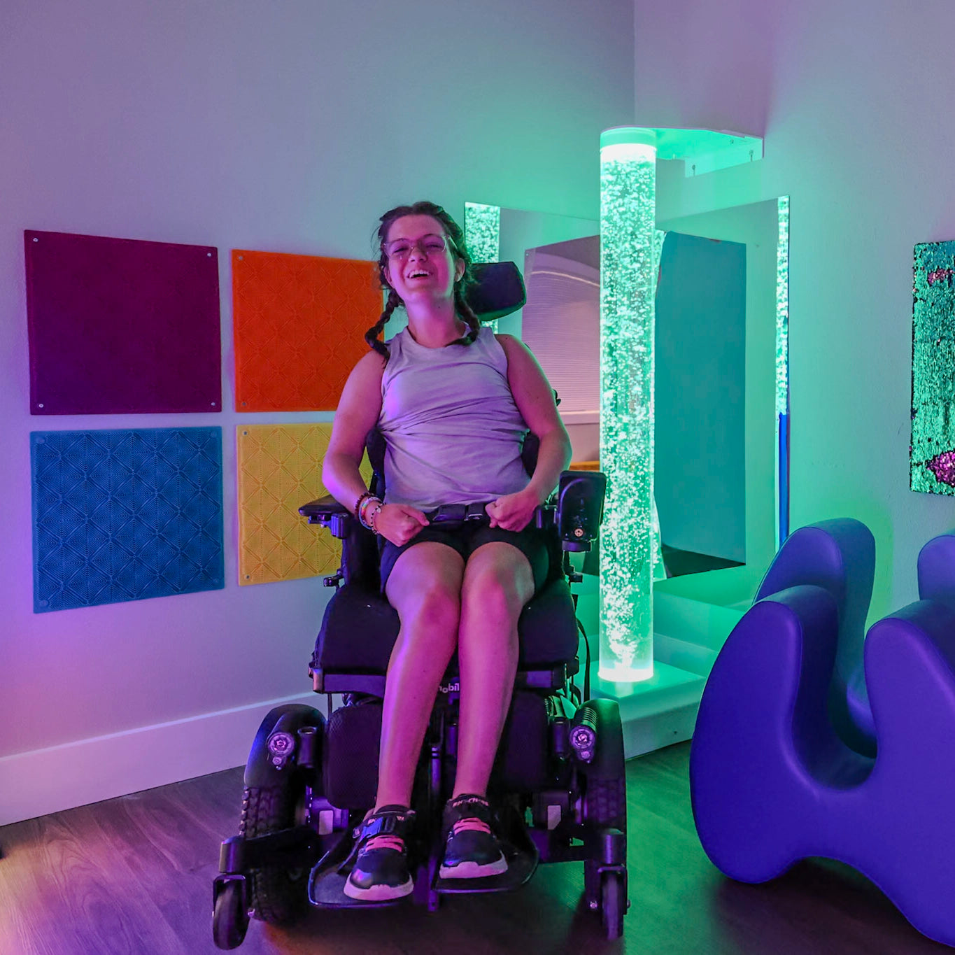 Calming LED Bubble Tube-60"