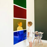 Tinted Rainbow Mirror- Set of 4